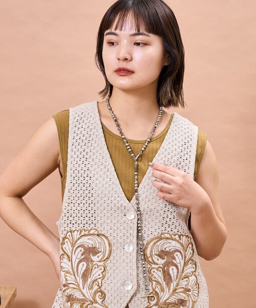 CIAOPANIC TYPY（チャオパニックティピー）の「【yuccA】マンテルロングネックレス（ネックレス・レディース・ゴールド/シルバー・ONE SIZE）」の19枚目の写真