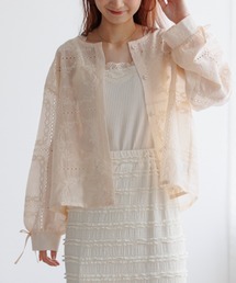 flower | ノスタルジーエンブロイダリーブラウス(シャツ/ブラウス)
