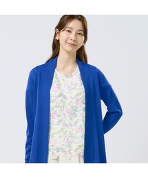 TOKYO SHIRTS | ニット 前立リブトッパーカーディガン レディース(カーディガン/ボレロ)