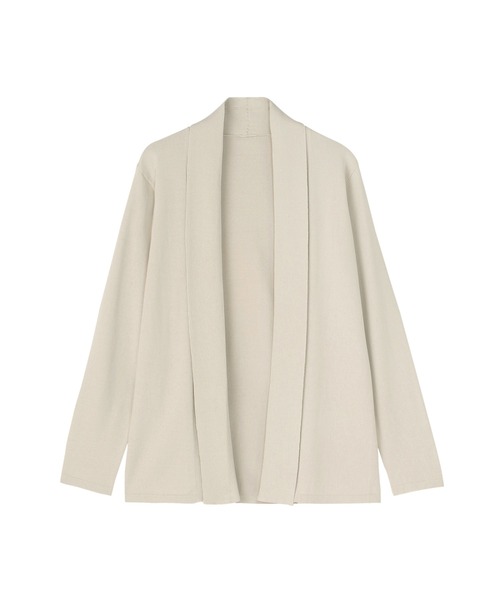 TOKYO SHIRTS（トウキョウシャツ）の「ニット 前立リブトッパーカーディガン レディース（カーディガン/ボレロ・レディース・ブルー/グレー/ブラック・LL/M/L）」の21枚目の写真