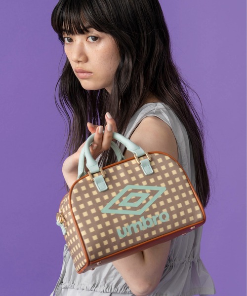 UMBRO × Casselini] 2WAYプリントミニボストン（ショルダー
