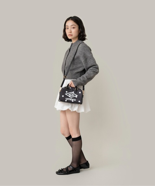 セール】[UMBRO × Casselini] 2WAYプリントミニボストン（ショルダー