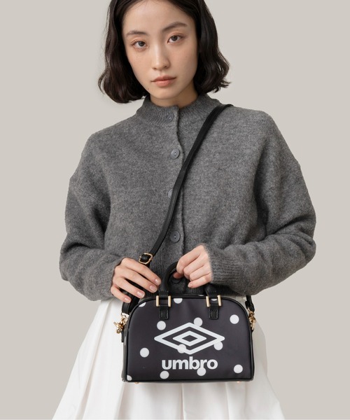 セール】[UMBRO × Casselini] 2WAYプリントミニボストン（ショルダー