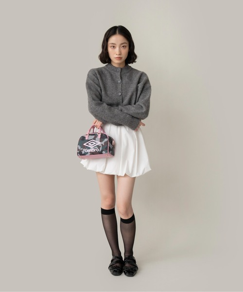 UMBRO × Casselini] 2WAYプリントミニボストン（ショルダーバッグ