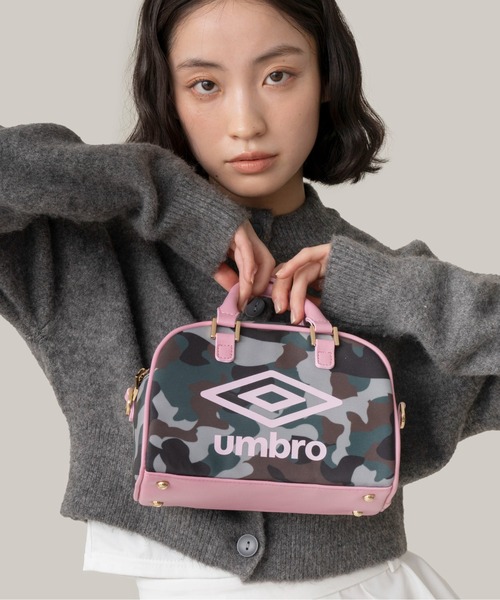 セール】[UMBRO × Casselini] 2WAYプリントミニボストン（ショルダー