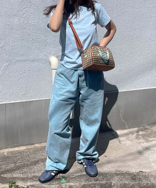 Casselini（キャセリーニ）の「[UMBRO × Casselini] 2WAYプリントミニボストン（ショルダーバッグ・レディース・イエロー/レッド/ブラック/モスグリーン/ホワイト/アニマル・FREE）」の9枚目の写真