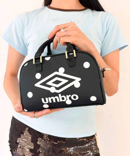 UMBRO × Casselini] 2WAYプリントミニボストン（ショルダー