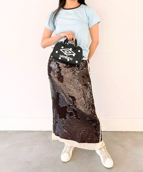 Casselini（キャセリーニ）の「[UMBRO × Casselini] 2WAYプリントミニボストン（ショルダーバッグ・レディース・イエロー/レッド/ブラック/モスグリーン/ホワイト/アニマル・FREE）」の17枚目の写真