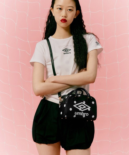 UMBRO × Casselini] 2WAYプリントミニボストン（ショルダー