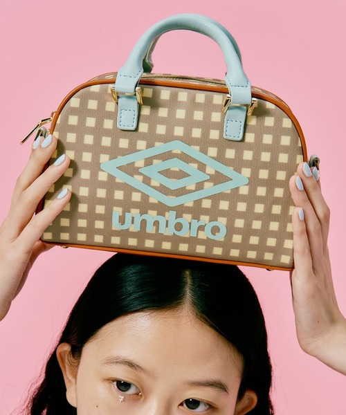 UMBRO × Casselini] 2WAYプリントミニボストン（ショルダー