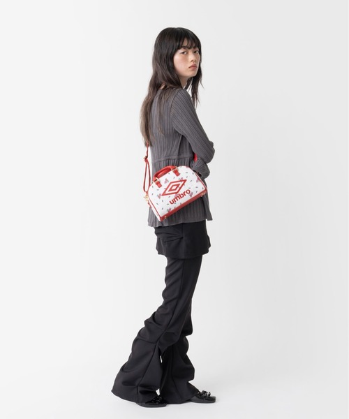 UMBRO × Casselini] 2WAYプリントミニボストン（ショルダー