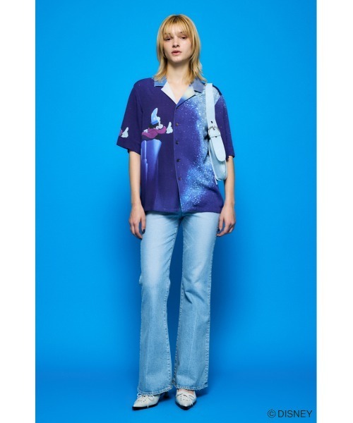 MOUSSY　ディズニー　ブラウス Disney SERIES CREATED by MOUSSY（ディズニーシリーズクリエイ