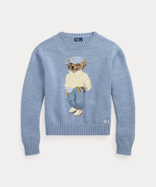 新品タグ付き　定番　ラルフローレン　ポロベア　フラッグセーターぬいぐるみスモール 新品タグ付き 定番 ラルフローレン ポロベア フラッグセーター