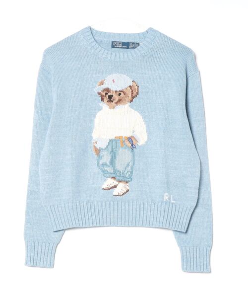 poloベアー刺繍クリーム色コットンニットセーター 楽天市場】POLO Ralph Lauren ポロ ラルフローレン トップス