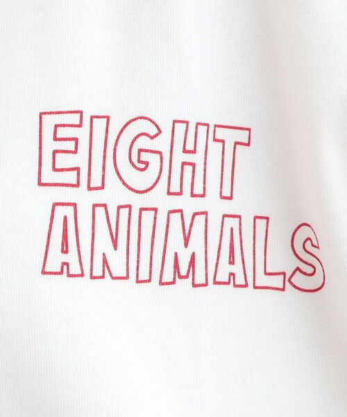 Cutie Blonde（キューティーブロンド）の「【洗える/選べる3柄】BIGプリントゆるTシャツ（Tシャツ/カットソー・レディース・チャコールグレー/チャコール/ホワイト系1/ホワイト系2/ホワイト系3/ブラック系・00）」の10枚目の写真