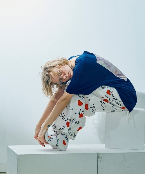 RNA（アールエヌエー）の「E5109 アラビアンハートガラソックス（ソックス/靴下・レディース・ホワイト/ベージュ/ブルー/ブラック・FREE）」の22枚目の写真