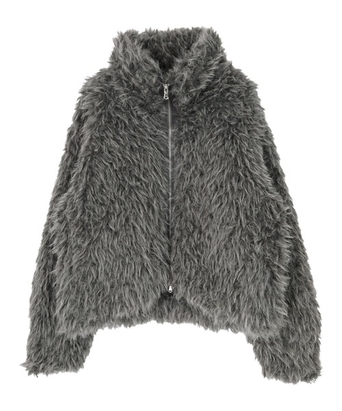 セール】ミックスシープファースタンドブルゾン（ブルゾン）｜miette