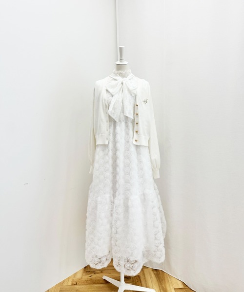 Areeam（アリーム）の「タフタギャザースカート（スカート・レディース・オフホワイト/ブルー・FREE）」の20枚目の写真