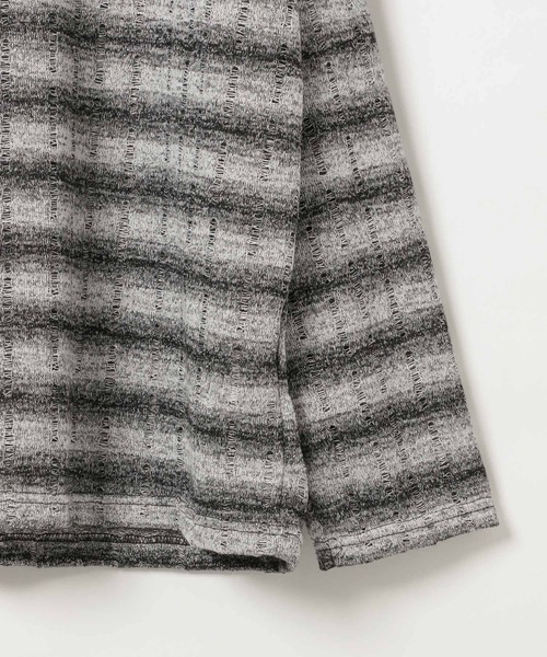 LAND MUSEUM（ランドミュージアム）の「LAND MUSEUM／DISTRESSロンT（Tシャツ/カットソー・メンズ・ピンク/グレー・FREE）」の22枚目の写真