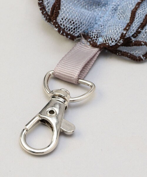 coen（コーエン）の「配色メローラメチュールストラップ（ヘアゴム・レディース・ダークグレー/シャーベット/ライトブルー/ブラック・FREE）」の6枚目の写真