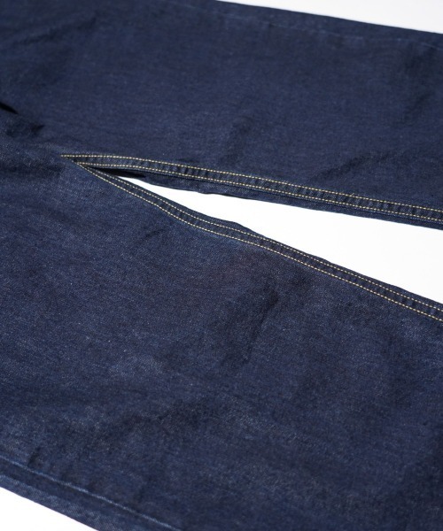 BACK STRAP 40S 5POCKET PANT ONE WASH 復古後調節帶五口袋水洗丹寧長褲