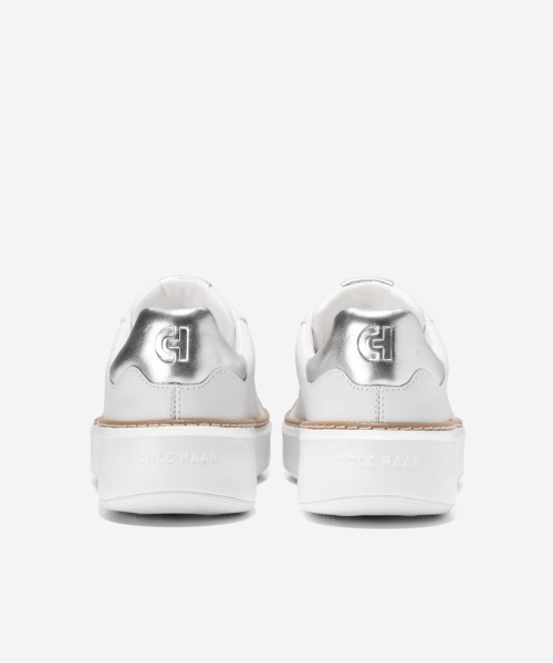 COLE HAAN(コールハーン)の「グランドプロ トップスピン スニーカー womens(スニーカー・レディース・ホワイト・6/6.5/7/7.5/5.5/8)」の3枚目の写真
