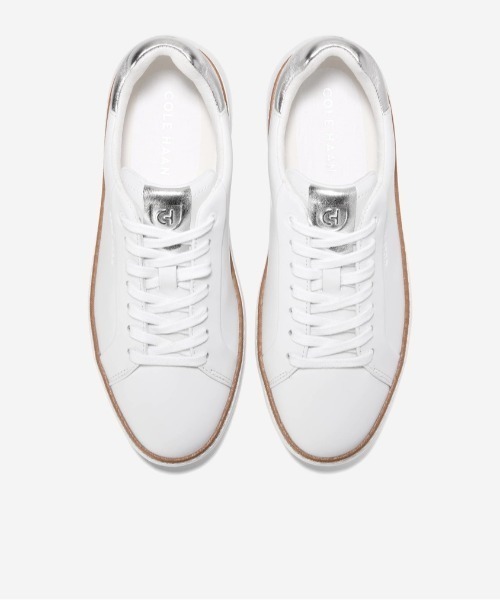 COLE HAAN(コールハーン)の「グランドプロ トップスピン スニーカー womens(スニーカー・レディース・ホワイト・6/6.5/7/7.5/5.5/8)」の4枚目の写真