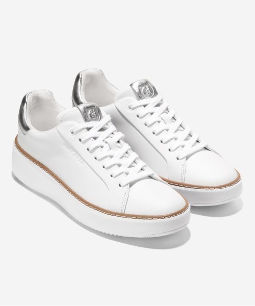 COLE HAAN(コールハーン)の「グランドプロ トップスピン スニーカー womens(スニーカー・レディース・ホワイト・6/6.5/7/7.5/5.5/8)」の8枚目の写真