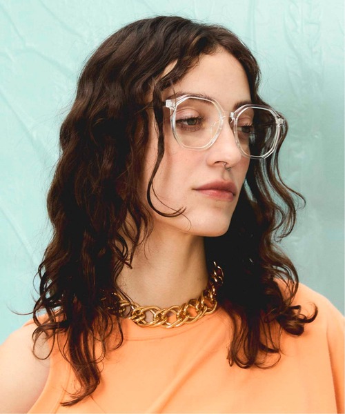 Octagon clear Sunglasses/オクタゴンクリアサングラス【MAISON