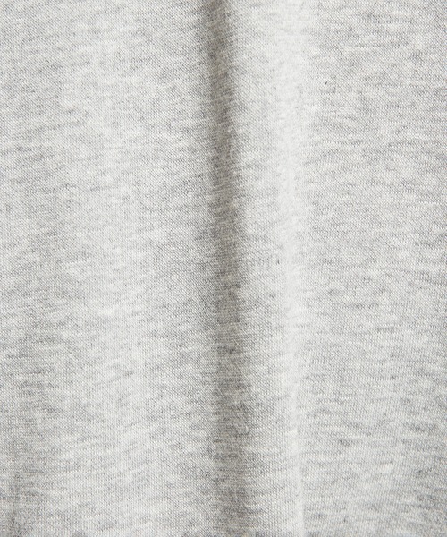 gomme（ゴム）の「60/-ファイン裏毛　ビッグパーカー（パーカー・レディース・トップグレー/チャコールグレー/ブラック・MEDIUM）」の20枚目の写真