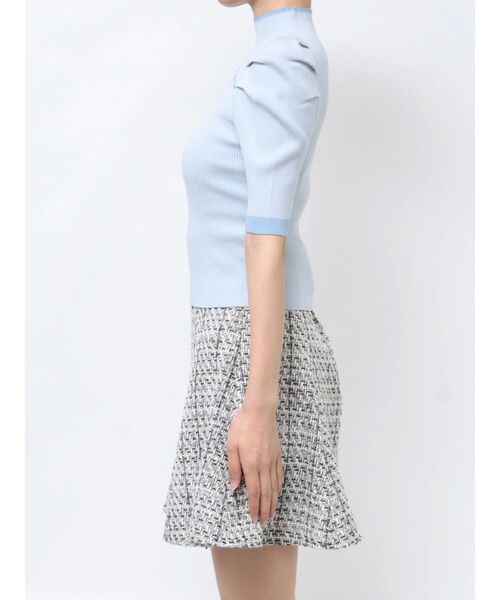 MERCURYDUO（マーキュリーデュオ）の「【MARY QUANTコラボ】バイカラーカットアウトリブニット（ニット/セーター・レディース・オフホワイト・FREE）」の18枚目の写真