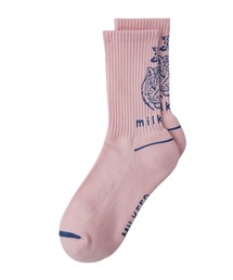 MILKFED.(~NtFh)TIGER JACQUARD SOCKS(\bNX/C)