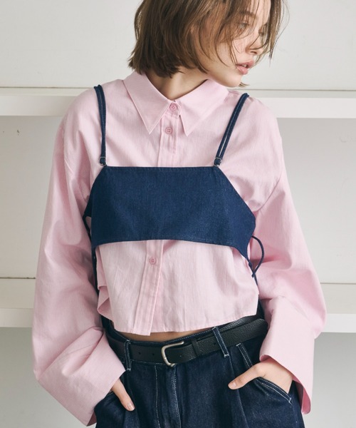 PERNA（ペルナ）の「デニムビスチェ（キャミソール）」 - WEAR