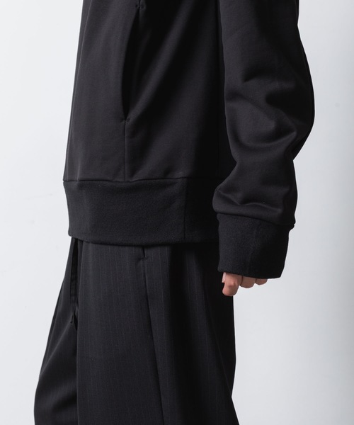 ATTACHMENT（アタッチメント）の「コットン ストレッチテリー プルオーバー / CO STRECH TERRY PULLOVER（スウェット・メンズ・ダークグレー/ライトグレー/ブラック・2/3/1）」の13枚目の写真