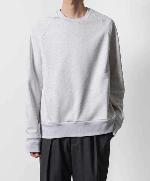 ATTACHMENT（アタッチメント）の「コットン ストレッチテリー プルオーバー / CO STRECH TERRY PULLOVER（スウェット・メンズ・ダークグレー/ライトグレー/ブラック・2/3/1）」の17枚目の写真