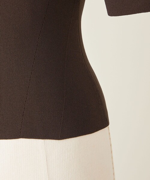 【NICENICE MOMENT】CROPPED クルーネックニット NICENICE MOMENT】CROPPED クルーネックニット （TOPS / WOMENS）