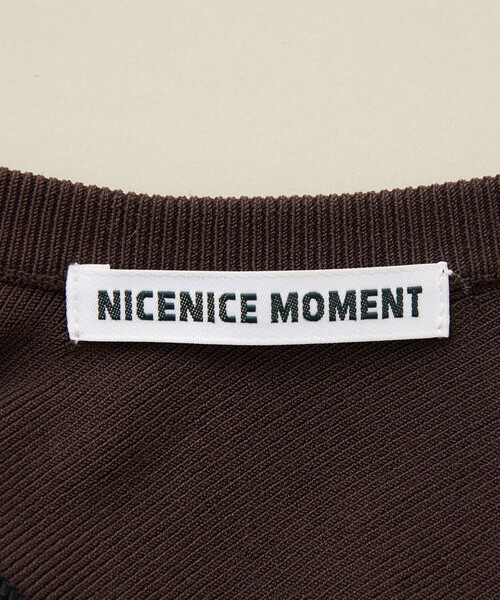 別注】＜NICENICE MOMENT for conte＞CROPPED クルーネック