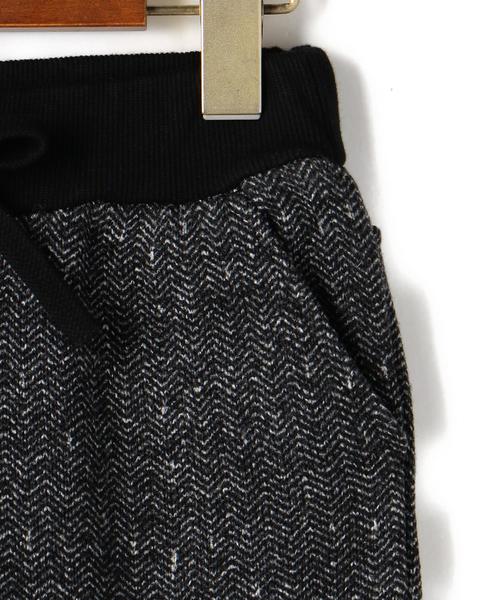 green label relaxing(グリーンレーベルリラクシング)の「【KIDS】ウラキモウ リブ パンツ(その他パンツ・キッズ・ブラック/ネイビー・105/135/95/125/115)」の5枚目の写真