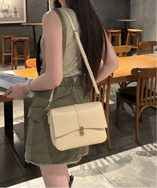 ぽにょ 基本サイズ ウォルナット ニス9/1着 NiiNa / ニーナ 】【高品質牛革】ワンハンドルクラシックウェーブ