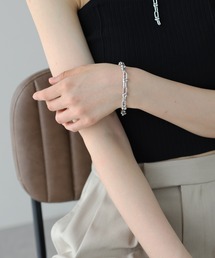 J by blue（ジェイバイブルー）の「Uリンクチェーンブレスレット / ニッケルフリー（ブレスレット）」