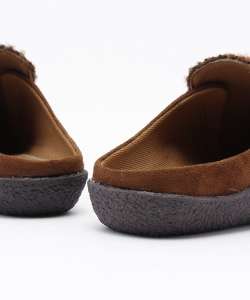 チャイハネ（チャイハネ）の「【チャイハネ】ミックスヤーン三つ編みベルト付きスリッポン（スリッポン・レディース・ブラウン・LARGE）」の8枚目の写真