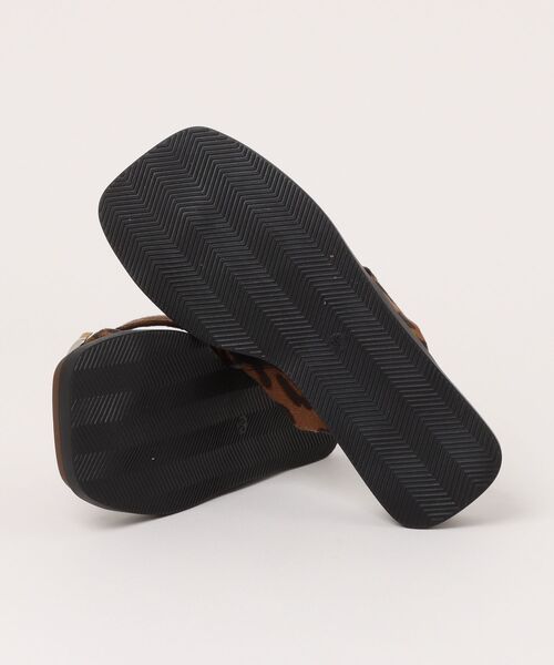 Mela（メラ）の「METAL THONG SANDALS（サンダル・レディース・ホワイト/レオパード/シルバー/ブラック・36/37/38/39）」の21枚目の写真