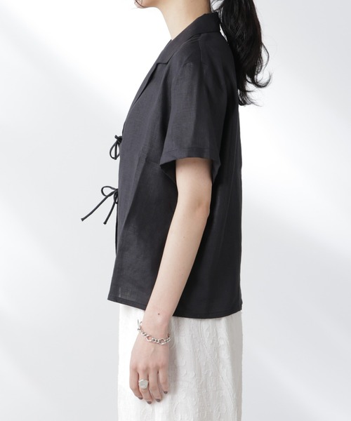 RITA ROW（リタロウ）の「RITA ROW/AMBER BLOUSE（シャツ/ブラウス・レディース・ブラック・S）」の10枚目の写真