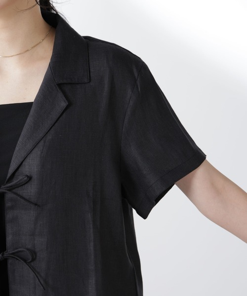 RITA ROW（リタロウ）の「RITA ROW/AMBER BLOUSE（シャツ/ブラウス・レディース・ブラック・S）」の13枚目の写真