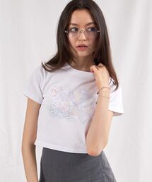SEQUENZ（シークエンズ）の「【sqnz（エスキュンズ）】sqnz ladies tee / Tシャツ 半袖 クルーネック レディース チビT ピチT（Tシャツ/カットソー・メンズ）」