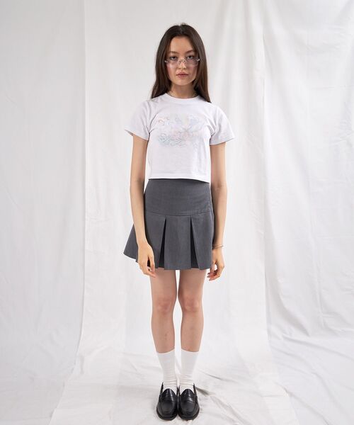 SEQUENZ(シークエンズ)の「※WEB限定 / プリントピチTシャツ / sqnz ladies tee(Tシャツ/カットソー・レディース・ホワイト/その他1・FREE)」の5枚目の写真