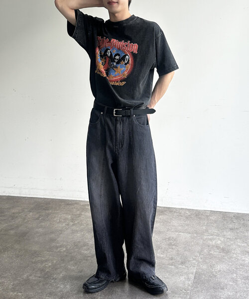 CPCM（シーピーシーエム）の「綿麻センターシームライトデニム（デニムパンツ・レディース・ブルー/インディゴブルー/ブラック・MEDIUM/LARGE）」の8枚目の写真