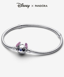 ディズニー ミッキーマウス クラスプ スネークチェーン ブレスレット