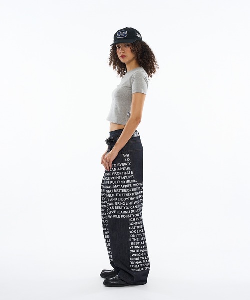 WISH FOR EVER(ウィッシュフォーエバー)の「MAP PRINT SHORT T / マッププリントショートTシャツ(Tシャツ/カットソー・メンズ・バーガンディー/グレー/オフホワイト/ネイビー・X-SMALL/MEDIUM/LARGE)」の7枚目の写真