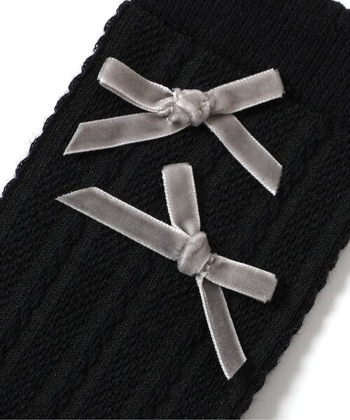 apres les cours（アプレレクール）の「ニーハイソックス（ソックス/靴下・キッズ・グレー/ブラック・15 /18/21）」の7枚目の写真